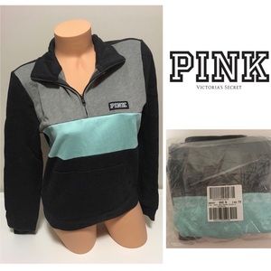 🆕VICTORIA’S SECRET PINK - PERFECT QUARTER ZIP - S